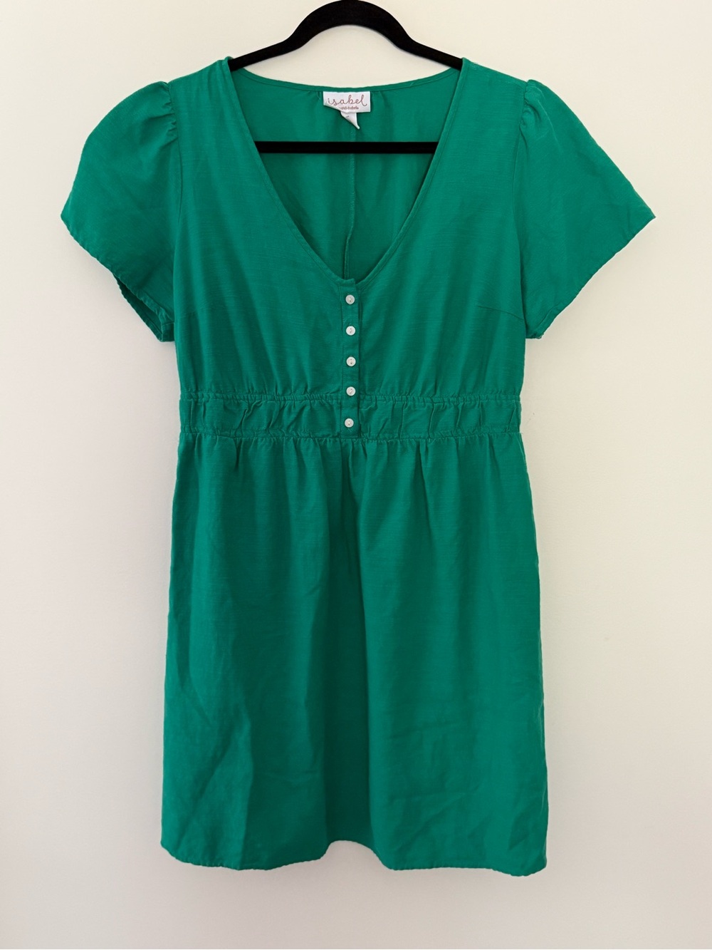 Isabel Maternity by Ingrid & Isabel Emerald Green Mini Dress